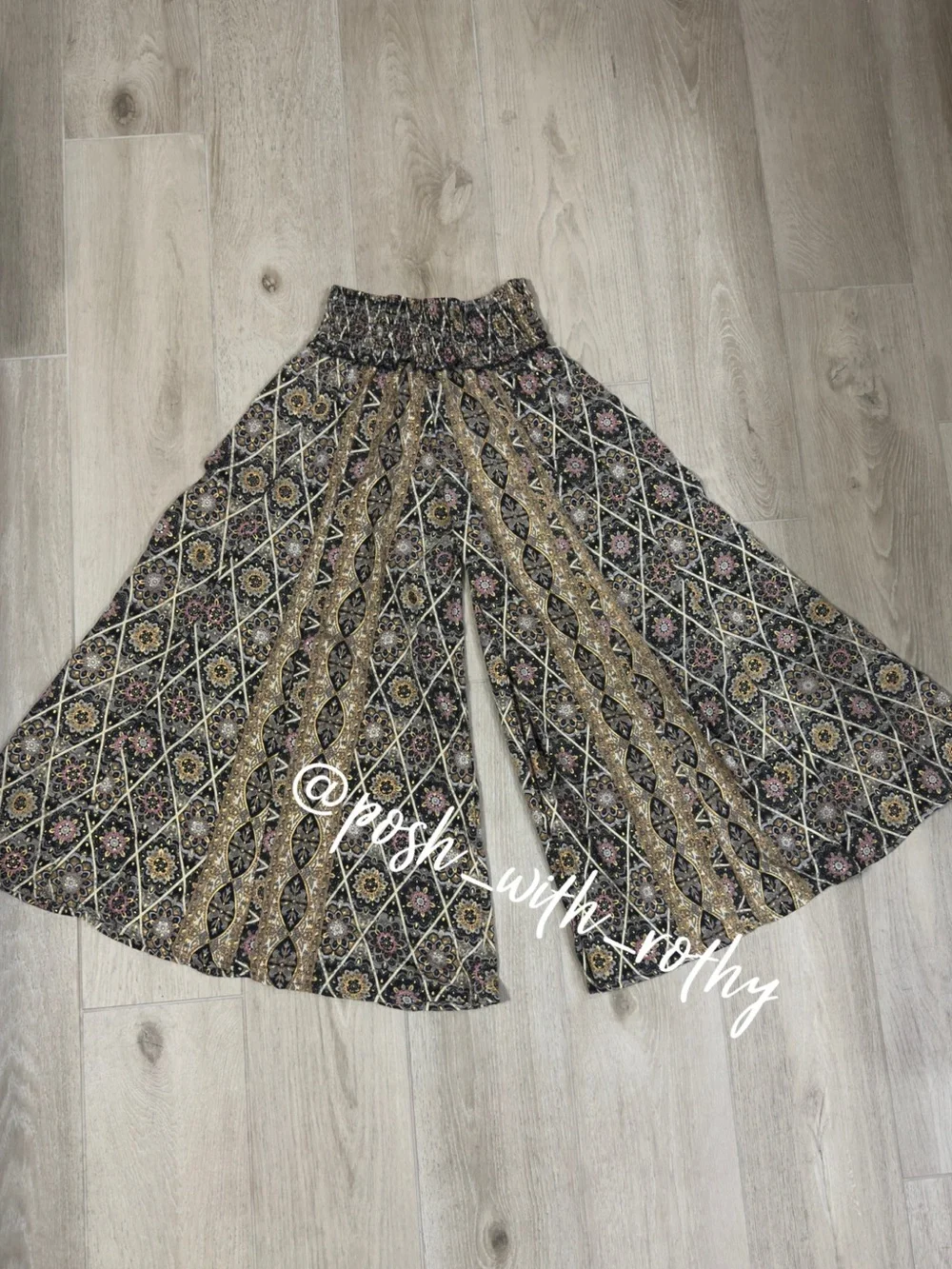 Karma Highway Wide Leg Breezy Palazzo Pants